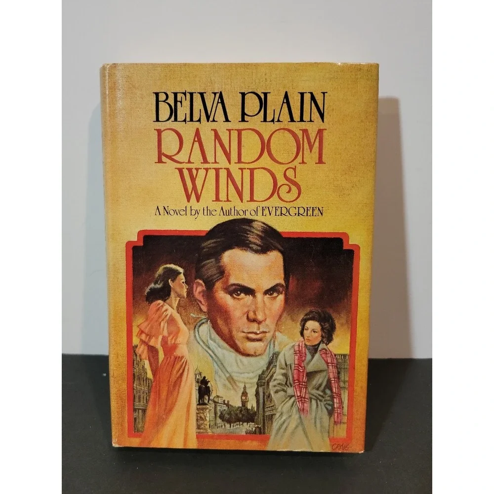 Random Winds Belva Plain‎ Hardcover Historical Fiction Delacorte